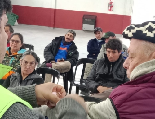 Capacitaron a puesteros y familias rurales de El Sosneado para afrontar las contingencias del invierno
